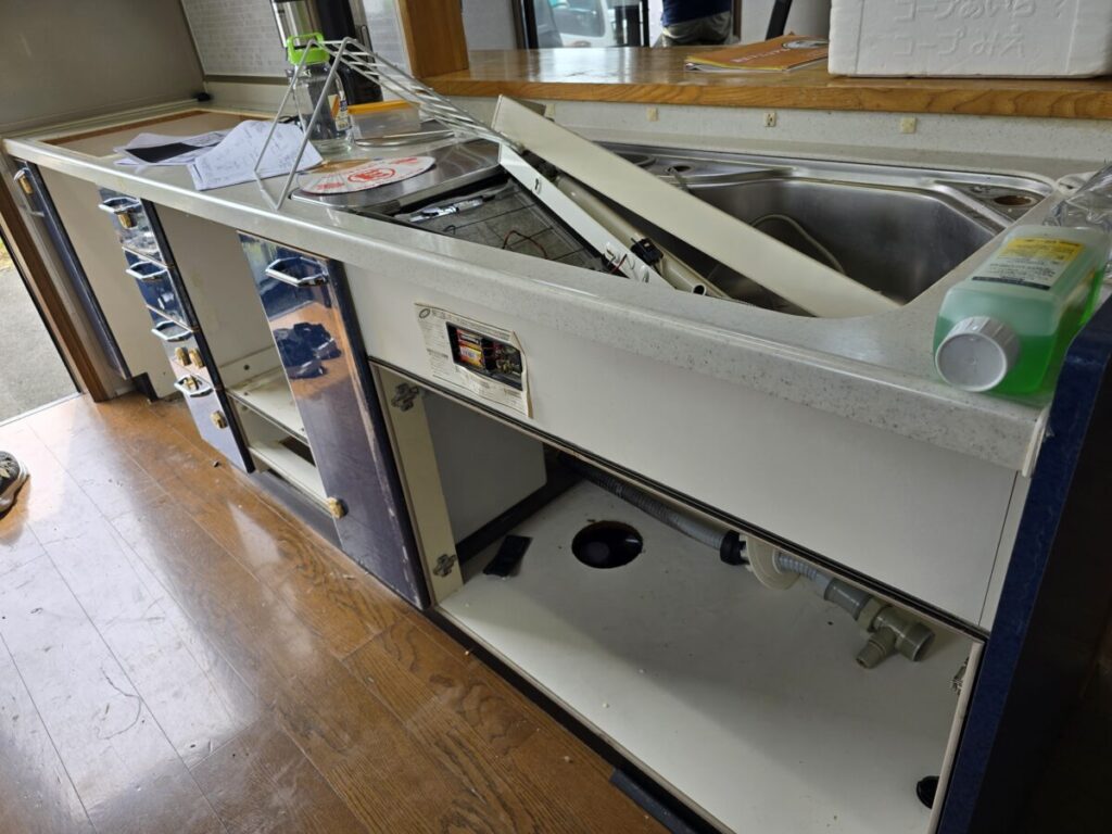 キッチン解体 キッチン解体