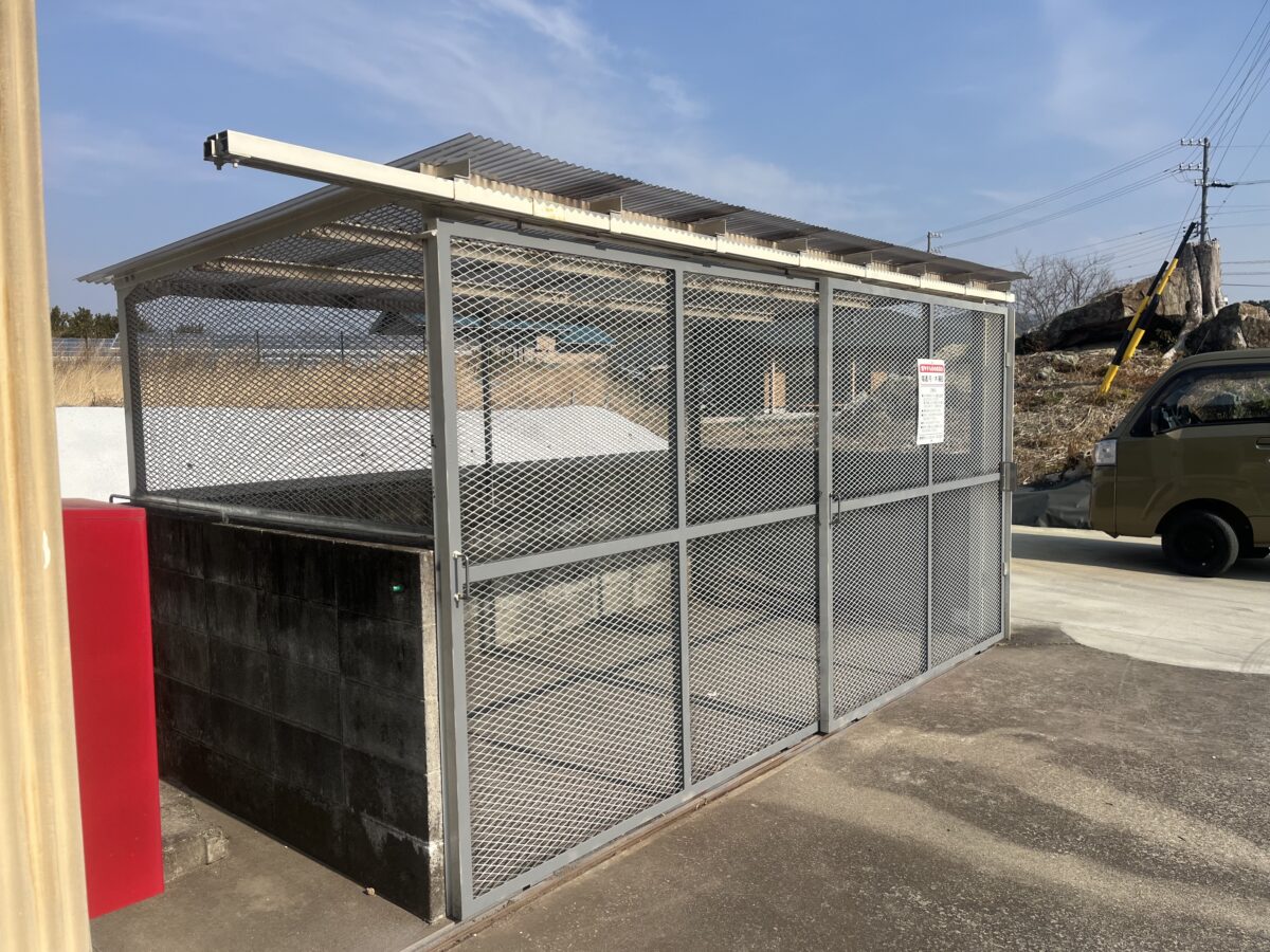 新城市:ゴミステーションをリノベーション 新城市:ゴミステーションをリノベーション