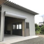 新城市：鉄骨倉庫を修繕して作業部屋へ大改造