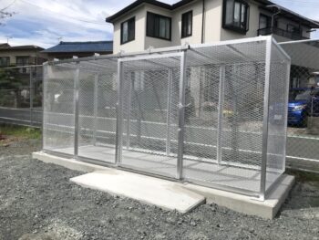 ゴミステーション施工例アップ致しました。
