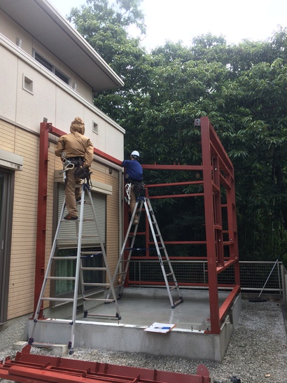 ☆☆今日の建て方の様子☆☆